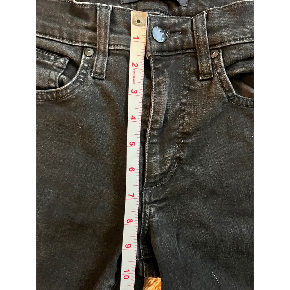 Joe's Jeans Black Skinny Jeans Women's 29 Mid Rise Stretch Dark Wash - Picture 7 of 9